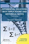 Differential Equations with Applications and Historical Notes - George F. (Colorado College Simmons - 9781032477145