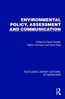 Environmental Policy, Assessment and Communication - David Canter ; Martin Krampen ; David Stea - 9781032816425
