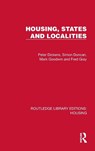 Housing, States and Localities - Peter Dickens ; Simon Duncan ; Mark Goodwin ; Fred Gray - 9781041134404