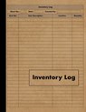 Inventory Log: Large Inventory Log Book - 120 Pages for Business and Home - Perfect Bound - Red Tiger Press - 9781071363973