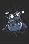 Across the Galaxy Notebook: 6x9inch Notebook College Ruled - PUBLISHING,  Universe - 9781073387915