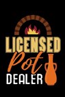 Licensed Pot Dealer: Pottery Project Book - 80 Project Sheets to Record your Ceramic Work - Gift for Potters - Pottery Project Book - 9781074596439