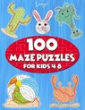 100 Maze Puzzles for Kids 4-8: Maze Activity Book for Kids. Great for Developing Problem Solving Skills, Spatial Awareness, and Critical Thinking Ski - Vunzi Press - 9781079741810