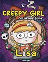 Mula Cha Cha: Creepy Girl Lisa Coloring Book - Mula Cha Cha - 9781088261750