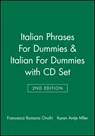 Italian Phrases For Dummies & Italian For Dummies, 2 nd Edition with CD Set - . Onofri - 9781118275382