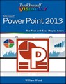 Teach Yourself VISUALLY PowerPoint 2013 - William Wood - 9781118675335