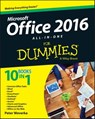Office 2016 All-in-One For Dummies - Peter Weverka - 9781119083139