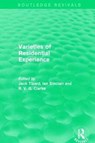 Routledge Revivals: Varieties of Residential Experience (1975) - Jack Tizard ; Ian Sinclair ; R. V. G. Clarke - 9781138082380