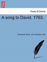 A Song to David. 1763. - Christopher (University of Plymouth) Smart ; John Ramsden Tutin - 9781241043513