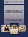 Toyosaburo Korematsu v. U.S. U.S. Supreme Court Transcript of Record with Supporting Pleadings - Wayne M Collins ; Additional Contributors - 9781270331933