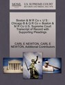 Boston & M R Co V. U S - Carl E Newton ; Additional Contributors - 9781270439684