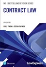 Law Express Revision Guide: Contract Law - Stefan Fafinski ; Emily Finch - 9781292439228
