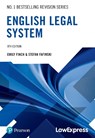 Law Express Revision Guide: English Legal System - Stefan Fafinski ; Emily Finch - 9781292439266