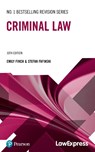 Law Express: Criminal Law - Stefan Fafinski ; Emily Finch - 9781292470375