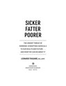 Sicker, Fatter, Poorer - Leonardo Trasande - 9781328553805