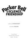 Parker Bell and the Science of Friendship - Cynthia Platt - 9781328632562
