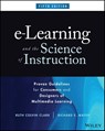 e-Learning and the Science of Instruction - Ruth C. (Clark Training and Consulting) Clark ; Richard E. (University of Santa Barbara) Mayer - 9781394177370