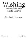Wishing - Elizabeth Harper - 9781416560401