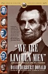We Are Lincoln Men - David Herbert Donald - 9781416589587