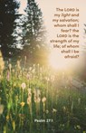 General Worship Bulletin: The Lord Is My Light (Package of 100): Psalm 27:1 (Kjv) - Broadman Church Supplies Staff - 9781430084556