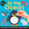 First Sticker Art: In the Ocean: Use Stickers to Create 20 Cute Ocean Animals - Paul Calver - 9781438012476