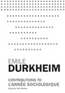 Contributions to L'Année Sociologique - Emile Durkheim - 9781439119891
