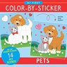 My First Color-By-Sticker Book- Pets -  - 9781441344557