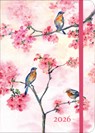 Cherry Blossomms in Spring Compact diary 16-mnds 2026 - Comello - 9781441345516