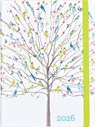 2026 Tree of Budgies Weekly Planner (16 Months, Sept 2025 to Dec 2026) - Comello - 9781441345561