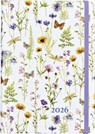 Wildflower Garden Compact diary 16-mnds 2026 - Comello - 9781441345585