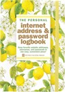Logbook Internet address & Password Peter Pauper Amalfi Lemons - Comello - 9781441345745