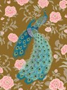 Bookbound Journal Peter Pauper Victorian Peacock - Comello - 9781441346681