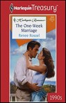 The One-Week Marriage - Renee Roszel - 9781459252738