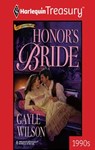 Honor's Bride - Gayle Wilson - 9781459261358