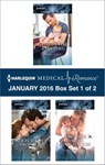 Harlequin Medical Romance January 2016 - Box Set 1 of 2 - Fiona Lowe ; Kate Hardy ; Lynne Marshall - 9781459294448