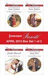 Harlequin Presents April 2015 - Box Set 1 of 2 - Lynne Graham ; Jennifer Hayward ; Susan Stephens ; Annie West - 9781460390450