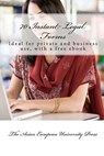 70 Instant Legal Forms - TAYLOR,  James - 9781460980170