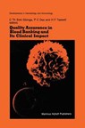 Quality Assurance in Blood Banking and Its Clinical Impact - Cees Smit Sibinga ; P. C. Das ; H.F. Taswell - 9781461297918