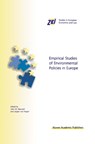 Empirical Studies of Environmental Policies in Europe - John W. Maxwell ; Jurgen von Hagen - 9781461370055