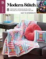 Modern Stitch Crochet: 8 Crochet Afghan & Pillow Projects for Modern Decor - Leisure Arts - 9781464788468