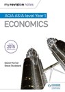 My Revision Notes: AQA AS Economics - David Horner ; Steve Stoddard - 9781471865862