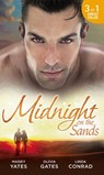 Midnight on the Sands: Hajar's Hidden Legacy / To Touch a Sheikh / Her Sheikh Protector - Maisey Yates ; Olivia Gates ; Linda Conrad - 9781474013123