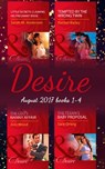 Desire Collection: August 2017 Books 1 - 4: The CEO's Nanny Affair / Little Secrets: Claiming His Pregnant Bride / Tempted by the Wrong Twin / The Texan's Baby Proposal - Joss Wood ; Sarah M. Anderson ; Rachel Bailey ; Sara Orwig - 9781474073271
