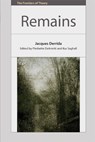Remains - Jacques Derrida - 9781474400329