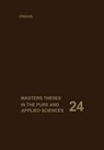 Masters Theses in the Pure and Applied Sciences - SHAFER,  W. H. - 9781475757873