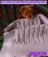 Aran Trinity and Double Cable Crib Quilt Knitting Pattern - Tracy Zhang - 9781476231204