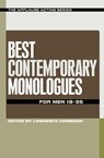 Best Contemporary Monologues for Men 18-35 - Lawrence Harbison - 9781480369610