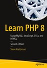 Learn PHP 8 - Steve Prettyman - 9781484262399