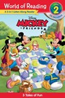 WORLD OF READING MICKEY & FRIENDS 3IN1 L - DISNEY BOOK GROUP - 9781484790342