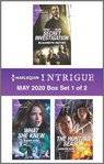 Harlequin Intrigue May 2020 - Box Set 1 of 2 - Elizabeth Heiter ; Barb Han ; Janice Kay Johnson - 9781488067877